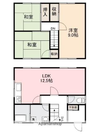 太田下町一戸建て　上砂邸 E棟｜香川県高松市太田下町(賃貸一戸建3LDK・1階・81.84㎡)の写真 その2