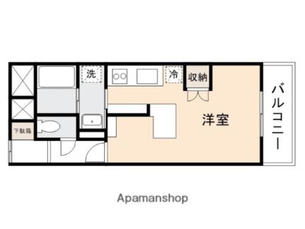 香川県高松市藤塚町２丁目(賃貸マンション1R・2階・31.82㎡)の写真 その2