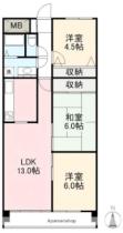 香川県高松市桜町２丁目（賃貸マンション3LDK・4階・71.28㎡） その2