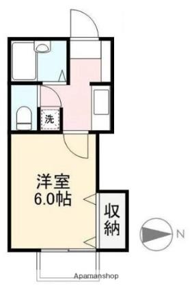 香川県高松市西宝町３丁目(賃貸アパート1K・2階・20.25㎡)の写真 その2