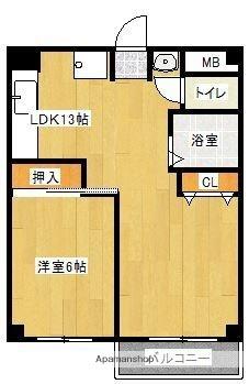 香川県高松市多肥下町(賃貸マンション1LDK・10階・42.10㎡)の写真 その2