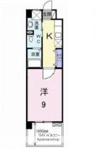 香川県高松市上天神町（賃貸マンション1K・5階・29.58㎡） その2