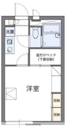 香川県高松市西町(賃貸アパート1K・2階・23.18㎡)の写真 その2