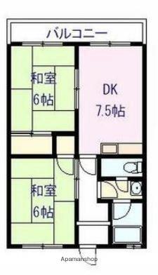 矢野マンション 206｜香川県高松市高松町(賃貸マンション2DK・2階・47.04㎡)の写真 その2
