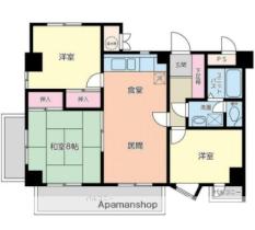 栗林青葉台マンション 301 ｜ 香川県高松市栗林町３丁目（賃貸マンション3LDK・3階・71.53㎡） その2