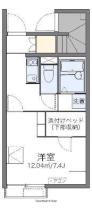 レオネクストエクレール　エヌ 104 ｜ 香川県高松市林町（賃貸アパート1K・1階・23.27㎡） その2