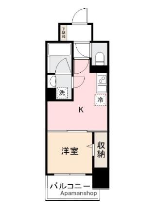 Ｊリヴェール高松南新町 303｜香川県高松市南新町(賃貸マンション1DK・3階・28.01㎡)の写真 その2