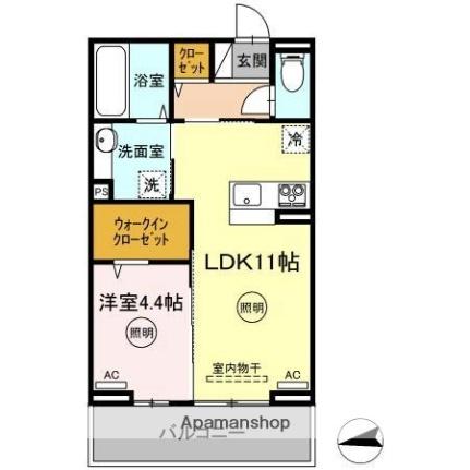 グレイシア（塩上町二丁目） 202｜香川県高松市塩上町２丁目(賃貸アパート1LDK・2階・41.29㎡)の写真 その2