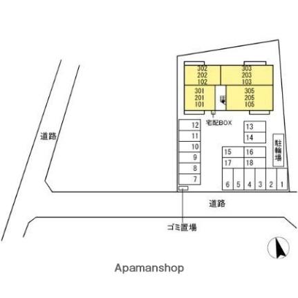 オラシオン　Ａ棟 302｜香川県高松市紙町(賃貸アパート1LDK・3階・37.68㎡)の写真 その9