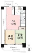 ダイアパレス栗林公園駅前 1201 ｜ 香川県高松市栗林町２丁目（賃貸マンション2LDK・12階・47.50㎡） その2