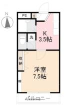 ニューエスト石丸I 106 ｜ 香川県高松市元山町（賃貸アパート1K・1階・27.36㎡） その2