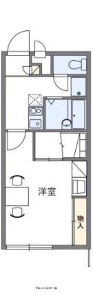 レオパレスルース 204｜香川県高松市上天神町(賃貸アパート1K・2階・23.18㎡)の写真 その2