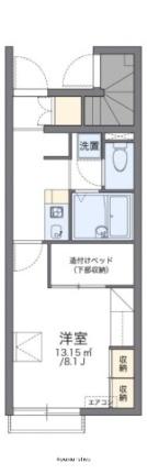 レオパレストランタン 106｜香川県高松市林町(賃貸アパート1K・1階・23.61㎡)の写真 その2