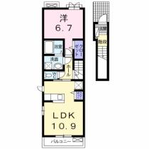 ＫーＳＴＹＬＥ 204 ｜ 香川県丸亀市郡家町（賃貸アパート1LDK・2階・45.07㎡） その2