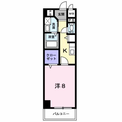 マルベル宇多津 302｜香川県綾歌郡宇多津町浜三番丁(賃貸マンション1K・3階・26.02㎡)の写真 その2