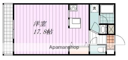 ガーデンハウス滴翠 202｜愛媛県松山市持田町３丁目(賃貸マンション1K・2階・40.80㎡)の写真 その2