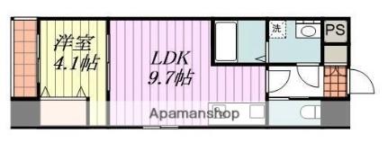 Ｐｕｒｐｏｓｅ　Ｂｕｉｌｔ　Ｆｌａｔ持田南 305 ｜ 愛媛県松山市此花町（賃貸マンション1LDK・3階・33.74㎡） その2