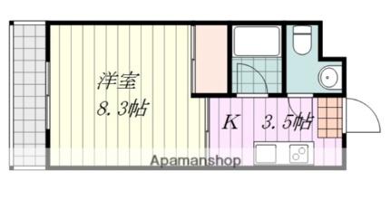 イーストピーク21 302｜愛媛県松山市緑町１丁目(賃貸マンション1DK・3階・26.00㎡)の写真 その2