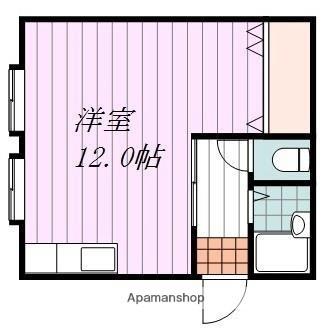 メゾンアベチュー ｜愛媛県松山市南斎院町(賃貸マンション1R・2階・27.33㎡)の写真 その2