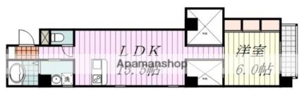 シェ・ドゥーヴル 101｜愛媛県松山市三町２丁目(賃貸マンション1LDK・1階・48.70㎡)の写真 その2