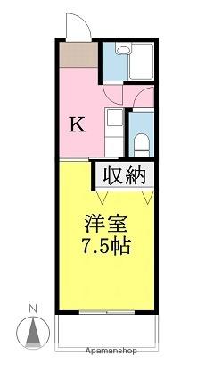 Ｔ’ｓマンション2 ｜愛媛県松山市道後町２丁目(賃貸マンション1K・4階・25.71㎡)の写真 その2