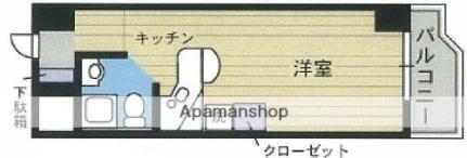 ラ・パルフェ・ド・ユーリスミー 602｜愛媛県松山市天山１丁目(賃貸マンション1R・6階・21.38㎡)の写真 その2