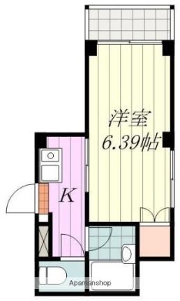 イーエヌマンションＩ 401｜愛媛県松山市木屋町２丁目(賃貸マンション1K・4階・19.29㎡)の写真 その2