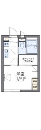 レオパレスＩＫＵＳＨＩ 205｜愛媛県松山市生石町(賃貸アパート1K・2階・19.87㎡)の写真 その2