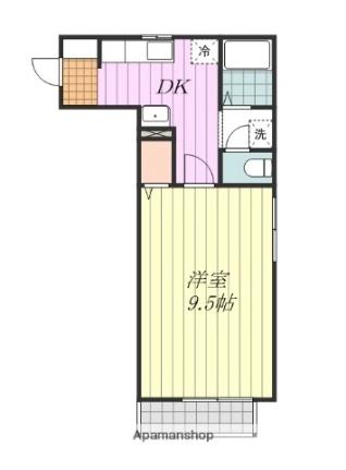 愛媛県松山市北条辻（賃貸アパート1DK・2階・30.98㎡） その2