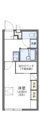 レオパレスいずみ 104｜愛媛県松山市和泉南３丁目(賃貸アパート1K・1階・23.18㎡)の写真 その2