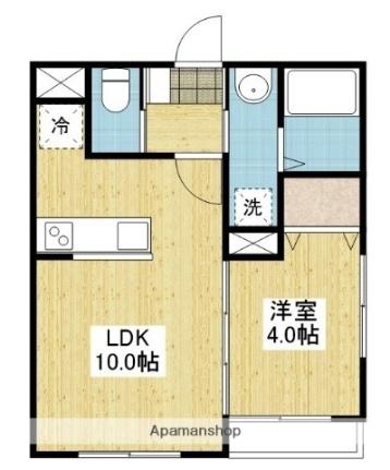 Ｒｅｎｏｔｔａ　Ｔａｋｅｗａｒａ ｜愛媛県松山市竹原３丁目(賃貸マンション1LDK・3階・32.92㎡)の写真 その2