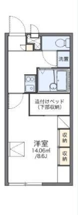 レオパレスいずみ 106｜愛媛県松山市和泉南３丁目(賃貸アパート1K・1階・23.18㎡)の写真 その2