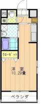 愛媛県東温市牛渕（賃貸マンション1R・2階・28.54㎡） その2