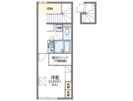 レオパレス中学校前 215｜愛媛県伊予郡松前町大字浜(賃貸アパート1K・2階・28.02㎡)の写真 その2