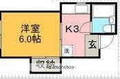 コーポ勝山 302｜愛媛県松山市清水町３丁目(賃貸マンション1K・3階・20.60㎡)の写真 その2