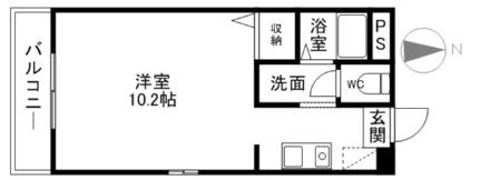 フィネス宮川 ｜愛媛県四国中央市三島宮川４丁目(賃貸アパート1K・3階・28.18㎡)の写真 その2