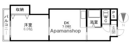 あいビル本町 307｜愛媛県四国中央市三島中央２丁目(賃貸マンション1DK・3階・35.17㎡)の写真 その2