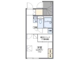 レオパレスＳｈｉｋｏｋｕ中央 116 ｜ 愛媛県四国中央市金生町下分（賃貸アパート1K・1階・23.27㎡） その2