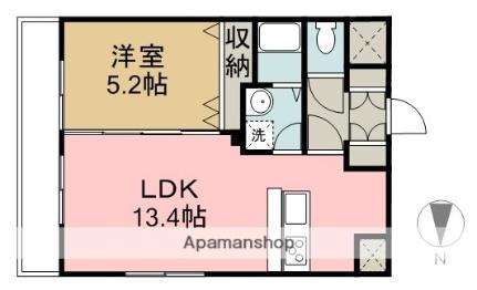 ロイヤルステージ庄内 610｜愛媛県新居浜市庄内町４丁目(賃貸マンション1LDK・6階・44.96㎡)の写真 その2