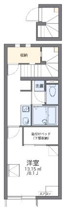 レオネクストモミの木 202｜愛媛県松山市今在家１丁目(賃貸アパート1K・2階・28.02㎡)の写真 その2