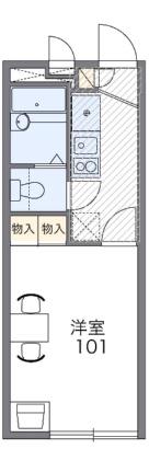 レオパレスアークＫ　Ｔ 108｜愛媛県松山市愛光町(賃貸マンション1K・1階・19.87㎡)の写真 その2