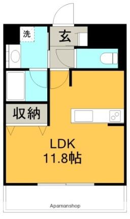 ソレイユａ 202 ｜ 高知県高知市薊野西町２丁目（賃貸マンション1R・2階・30.19㎡） その2