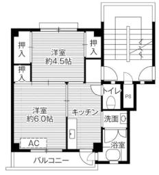 🉐敷金礼金0円！🉐ビレッジハウス美園II3号棟