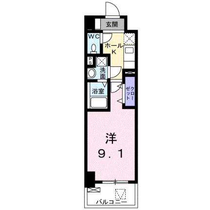 多の津5丁目マンション 904｜福岡県福岡市東区多の津５丁目(賃貸マンション1K・9階・30.11㎡)の写真 その2