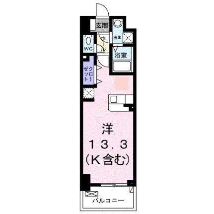 多の津5丁目マンション 402｜福岡県福岡市東区多の津５丁目(賃貸マンション1R・4階・32.03㎡)の写真 その2