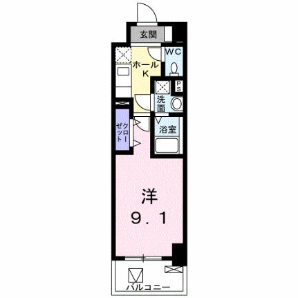 多の津5丁目マンション 603｜福岡県福岡市東区多の津５丁目(賃貸マンション1K・6階・30.11㎡)の写真 その2