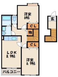 福間駅 5.4万円