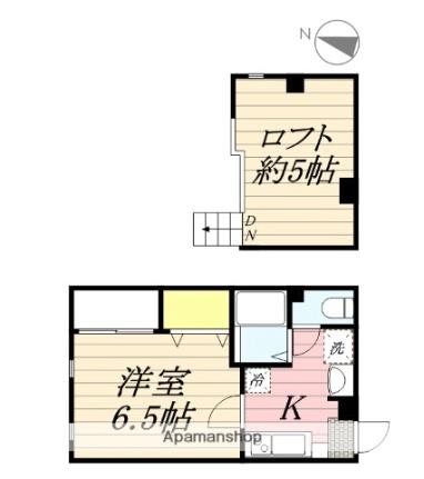 福岡県福岡市中央区鳥飼１丁目（賃貸マンション1K・2階・22.45㎡） その2