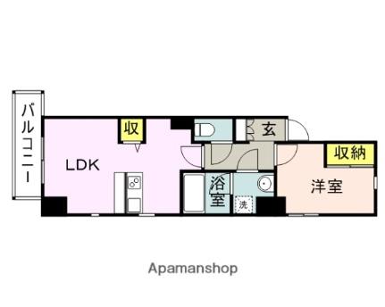 ＷＥ渡辺通り 301｜福岡県福岡市中央区渡辺通２丁目(賃貸マンション1LDK・3階・31.99㎡)の写真 その2