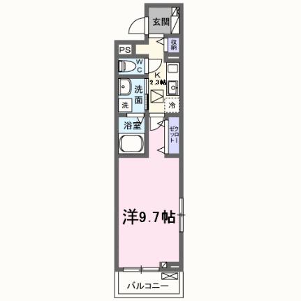 ベルドミール美野島 101｜福岡県福岡市博多区美野島２丁目(賃貸アパート1K・1階・31.21㎡)の写真 その2